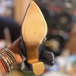 Jean Boots and Tan Boots